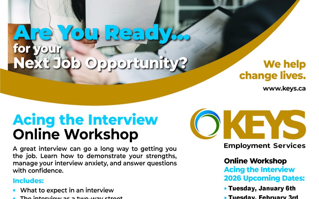 Acing the Interview – Online Workshop