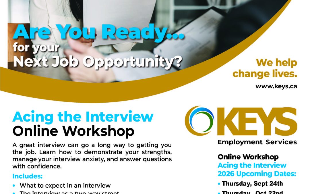 Acing the Interview Online Workshop