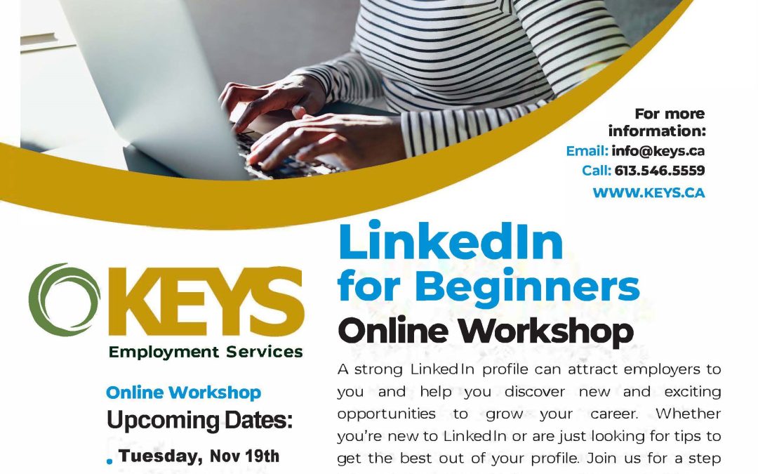 LinkedIn for Beginners Online Workshop